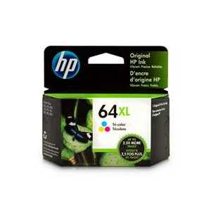 Original HP 64XL Color ink cartridge, N9J91AN - High Yield