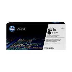 Original HP 651A Black toner cartridge, CE340A, 13500 pages