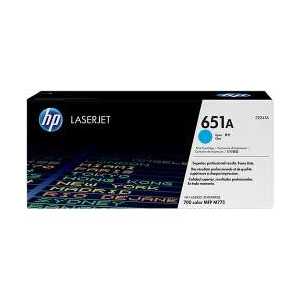 Original HP 651A Cyan toner cartridge, CE341A, 16000 pages