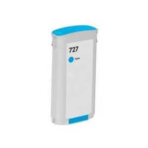 Remanufactured HP 727 Cyan ink cartridge, B3P19A