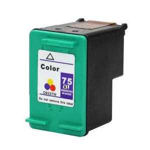 Remanufactured HP 75XL Tricolor ink cartridge, CB338WN - High Yield