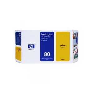 Original HP 80XL Yellow ink cartridge, C4848A - High Yield