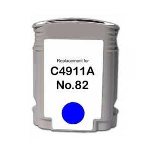 Remanufactured HP 82XL Cyan ink cartridge, C4911A - High Yield