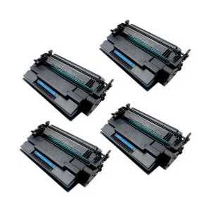 Compatible HP 87X toner cartridges, CF287X - High Yield - 4 pack