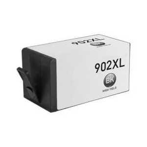 Remanufactured HP 902XL Black ink cartridge, T6M14AN - High Yield