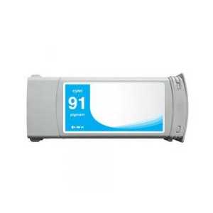 Remanufactured HP 91 Cyan ink cartridge, C9467A