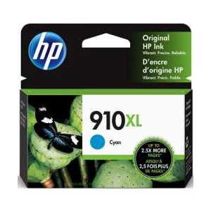 Original HP 910XL Cyan ink cartridge, 3YL62AN - High Yield