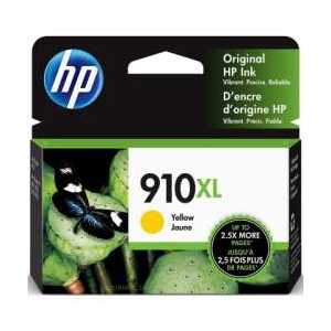 Original HP 910XL Yellow ink cartridge, 3YL64AN - High Yield