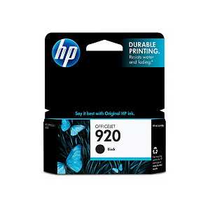 Original HP 920 Black ink cartridge, CD971AN