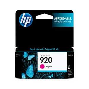 Original HP 920 Magenta ink cartridge, CH635AN