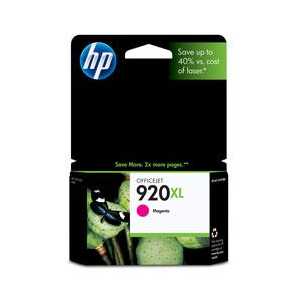 Original HP 920XL Magenta ink cartridge, CD973AN - High Yield