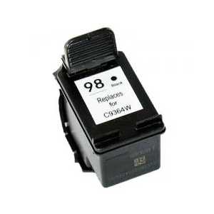 Remanufactured HP 98 Black ink cartridge, C9364WN