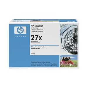 Original HP 27X Black toner cartridge, High Yield, C4127X, 10000 pages