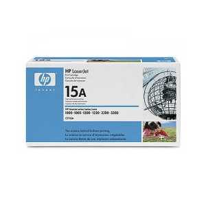 Original HP 15A Black toner cartridge, C7115A, 2500 pages