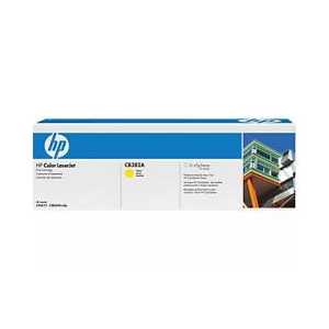 Original HP 824A Yellow toner cartridge, CB382A, 21000 pages