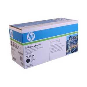 Original HP 646X Black toner cartridge, High Yield, CE264X, 17000 pages