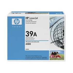 Original HP 39A Black toner cartridge, Q1339A, 18000 pages