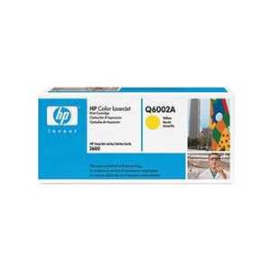 Original HP 124A Yellow toner cartridge, Q6002A, 2000 pages