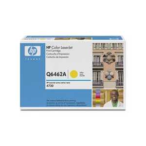 Original HP 644A Yellow toner cartridge, Q6462A, 12000 pages