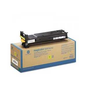 Original Konica Minolta A06V233 Yellow toner cartridge, High Yield, 12000 pages