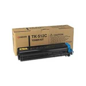 Original Kyocera Mita TK-512C Cyan toner cartridge - 8,000 pages