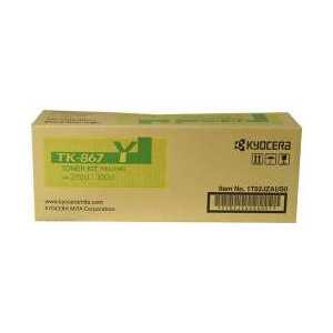 Original Kyocera Mita TK-867Y Yellow toner cartridge - 12,000 pages