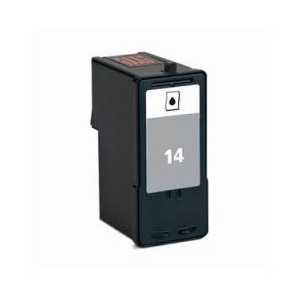 Remanufactured Lexmark 14 Black ink cartridge, 18C2080, 18C2090