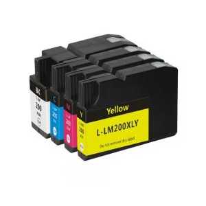 Compatible Lexmark 200XL ink cartridges - High Yield - 4 pack