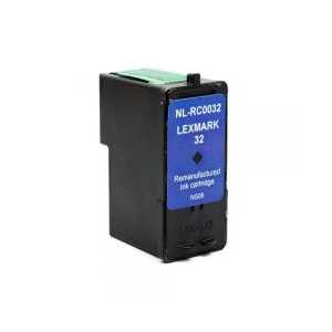 Remanufactured Lexmark 32 Black ink cartridge, 18C0032