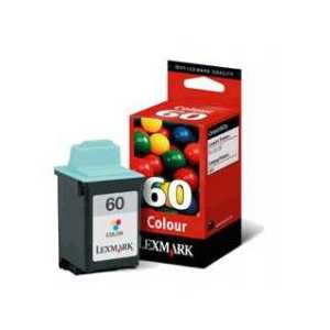 Original Lexmark #60 Color ink cartridge, 17G0060