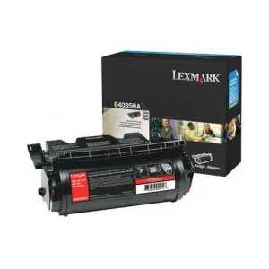 Original Lexmark 64035HA Black toner cartridge, High Yield, 21000 pages