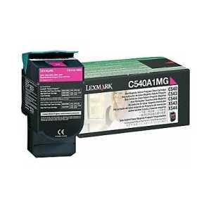 Original Lexmark C540A1MG Magenta toner cartridge, 1000 pages