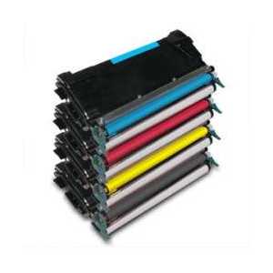 Remanufactured Lexmark C746H2KG, C748H2CG, C748H2MG, C748H2YG toner cartridges, High Yield, 4 pack