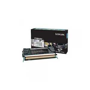 Original Lexmark X746H1KG Black toner cartridge, High Yield, 12000 pages