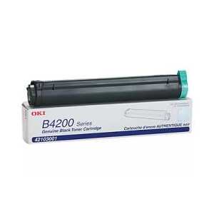 Original OKI 42103001 Black toner cartridge, 2500 pages