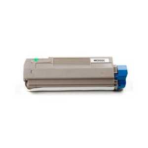 Compatible OKI 43324476 Cyan toner cartridge, 5000 pages