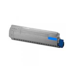 Compatible OKI 44844511 Cyan toner cartridge, 10000 pages