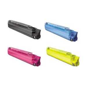 Compatible OKI 42918904, 42918903, 42918902, 42918901 toner cartridges, 4 pack