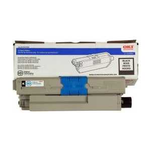 Original OKI 44469801 Black toner cartridge, Type C17, 3500 pages