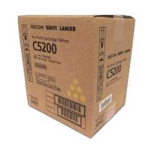 Original Ricoh 828423 Yellow toner cartridge, 24000 pages