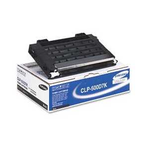 Original Samsung CLP-500D7K Black toner cartridge, 7000 pages