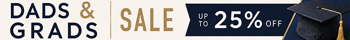 Dads and Grads Sale